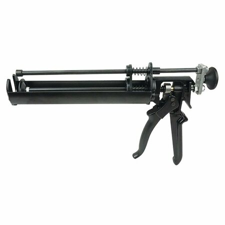 IRION-AMERICA Professional Grade Side-By-Side Dual Component Caulk Gun, Black 571158